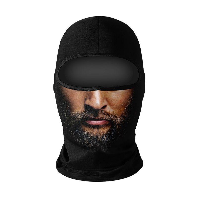 Unisex Ice Silk Breathable Motorcycle Face Mask for Summer Riding & Sun Protection