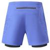 Herren-Zwei-in-Eins-Laufshorts mit Schnelltrocknung und Anti-Exposure-Futter