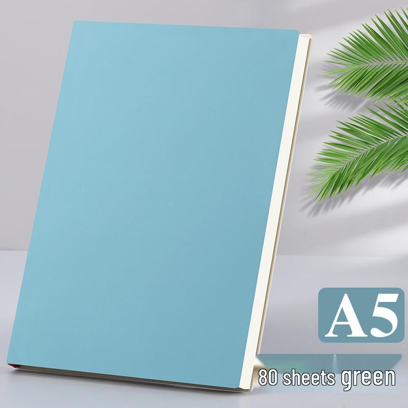 A5 Thickened Notebook - Simple, Retro Design for Students and Business Meetings