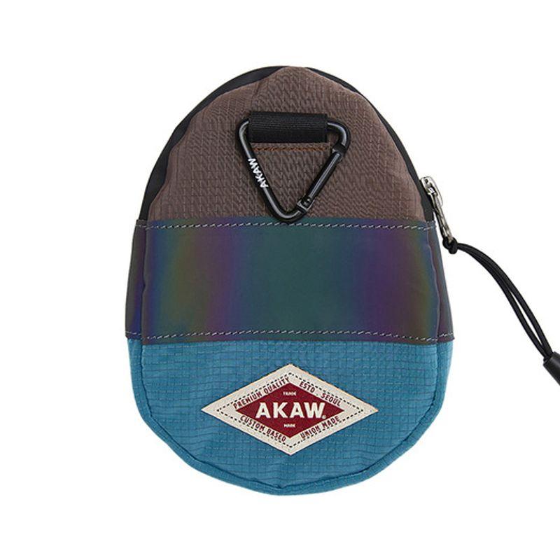 

AKAW Ripstop Ugly Egg Pouch Keyring (Blue Brown) Blue Brown