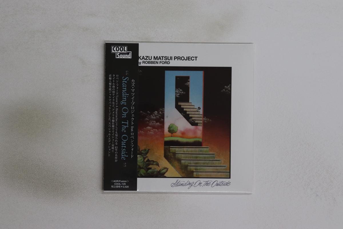 

CD KAZU MATSUI PROJECT, ROBBEN FORD - Standing On The Outside COOL125 COOL SOUND 2008 Japan Obi Jazz Used