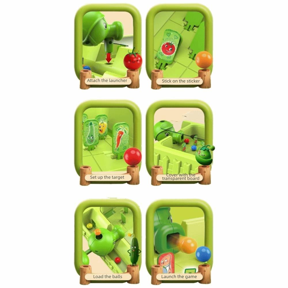 Table Top Design Double Pinball Machine 20/40/60pcs Beads Battle Game Children's Toy