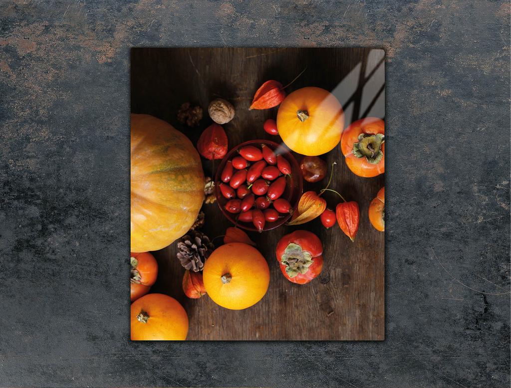 GLASS CUTTING BOARD 45x52 Vegetables