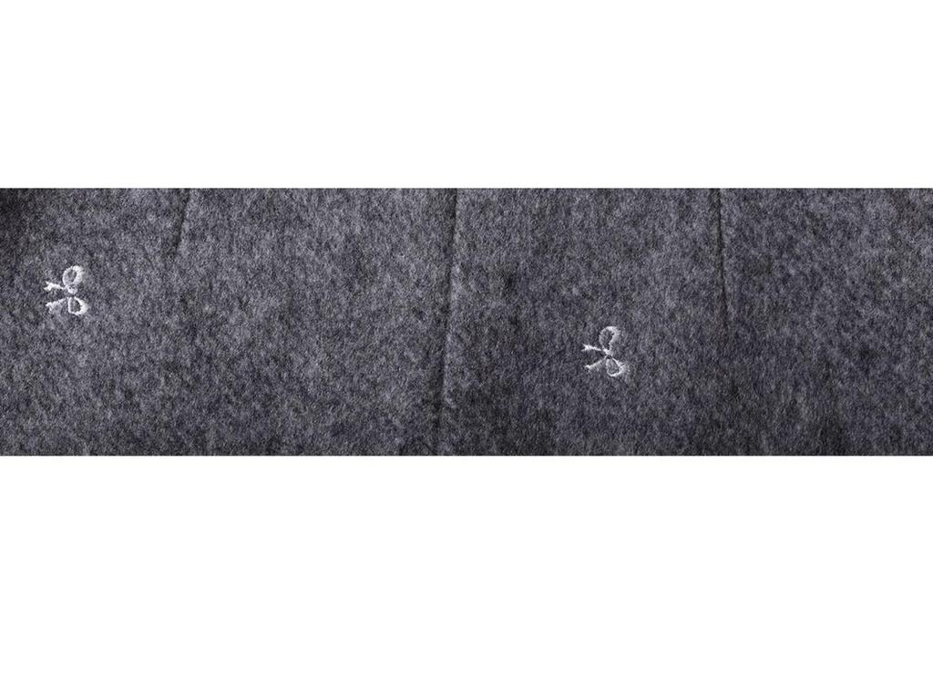 Women's High-Waisted Black Embroidered Pencil Skirt - 2025 Autumn/Winter Collection