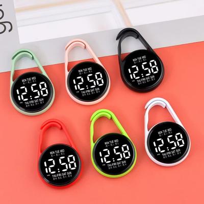 LED Electronic Hanging Watch Portable Waterproof Pocket Watch Pocket Style Digital Display Luminous Pocket Watch