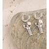 Yhpup Ocean Series Stainless Steel Crayfish Drop Hoop Earrings High Quality Natural Pearls Beach Daily Wear Jewelry for Women