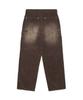 Nomaenyueol Double Knee Corduroy Pants - Washed Brown