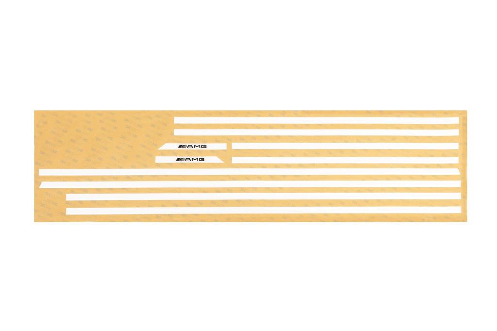 

white moldings (inserts) for Mercedes G class W463 1990-2018