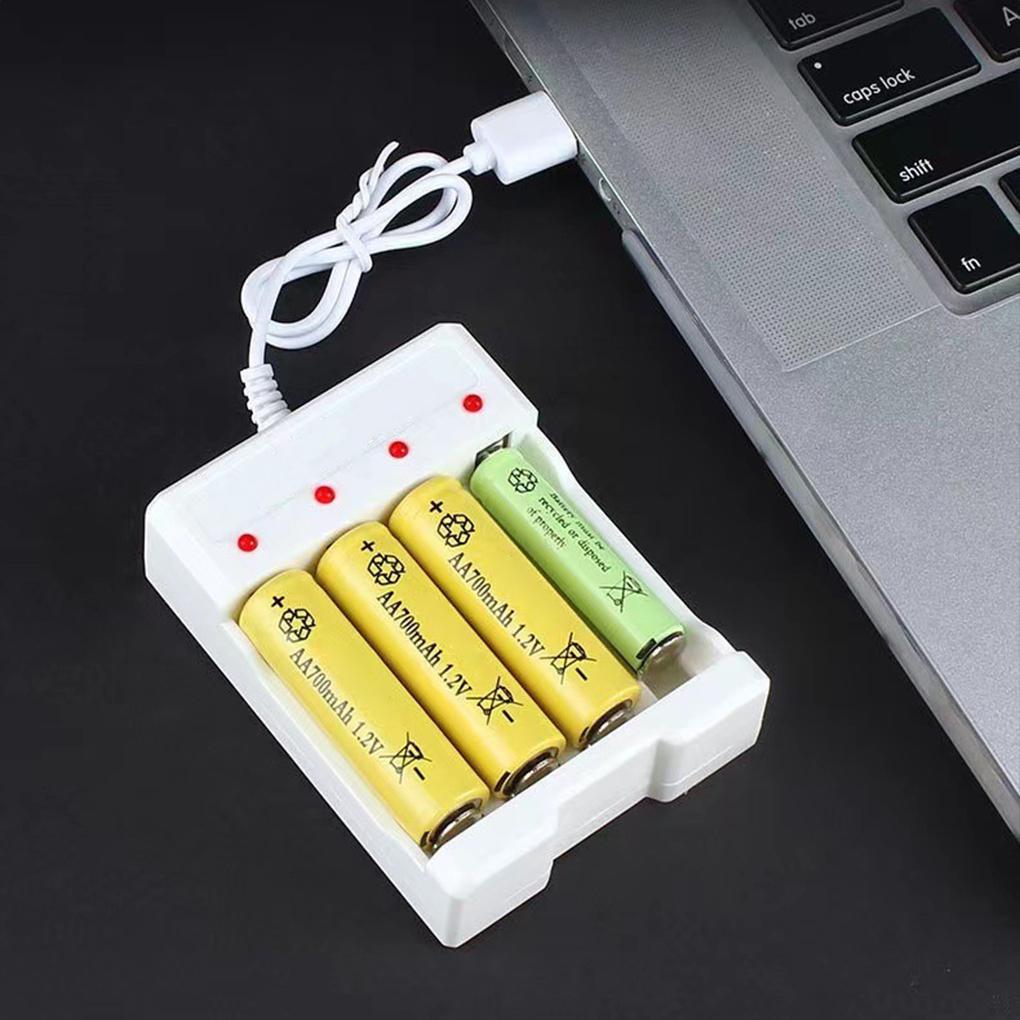 USB 5th And 7th Battery Chargers Rechargeable Fast Charging Tool 4-slot Battery Charger Adapter