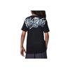 Jordan Flight Team Soft Comfortable Sweat-Absorbing Breathable Short Sleeve T-Shirt Kids Tops Black 95D368-023