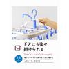 CB Japan Laundry Drying Rack, Blue X Light Blue, Resin Frame, 44 Pinch, Hanger, for Bulk Drying, Freestanding Hooks, Kogure X Laundry Teacher