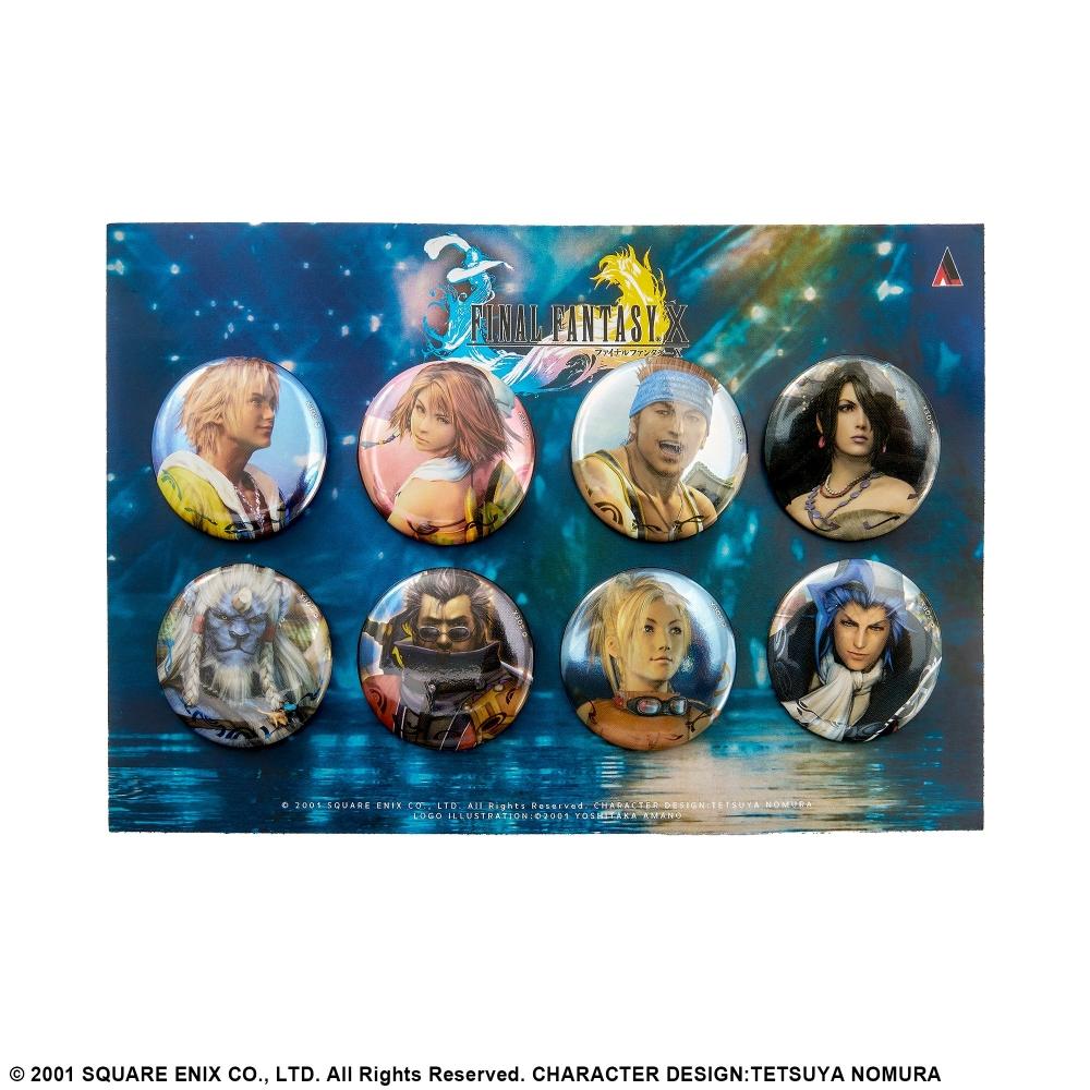 Final Fantasy X Final Fantasy X Can Badge Set