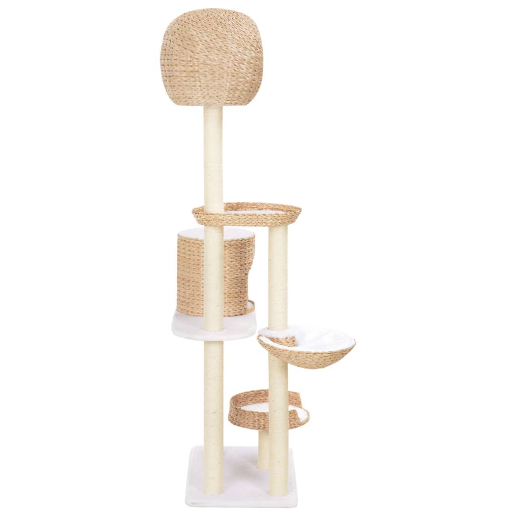 vidaXL Seagrass Cat Tree with Sisal Scratching Posts