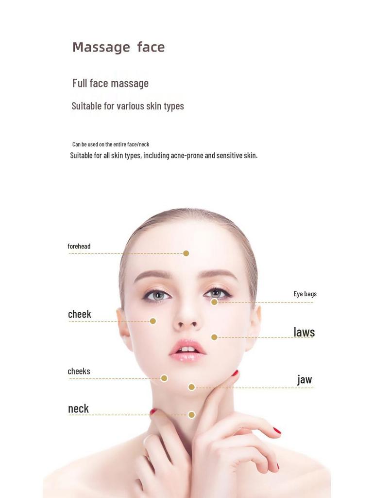 Korean Stainless Steel Ice Roller for Face Lifting and Massage - Detachable Beauty Roller Massager