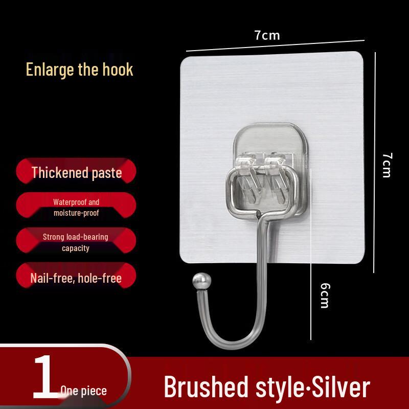 Shixun Adhesive Wall Hooks (100-pack)