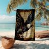 1pc American Freedom Eagle Microfiber Beach Towels Quick Dry Towel Sand Beach Towels Pool for Travel Swim Pool. S072101166