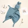 Baby Cotton Muslin Comforter Blanket Bunny Muslin Towel Soft Newborn Sleeping Dolls Cute Cat Kids Sleep Toy  Cloth Blanket