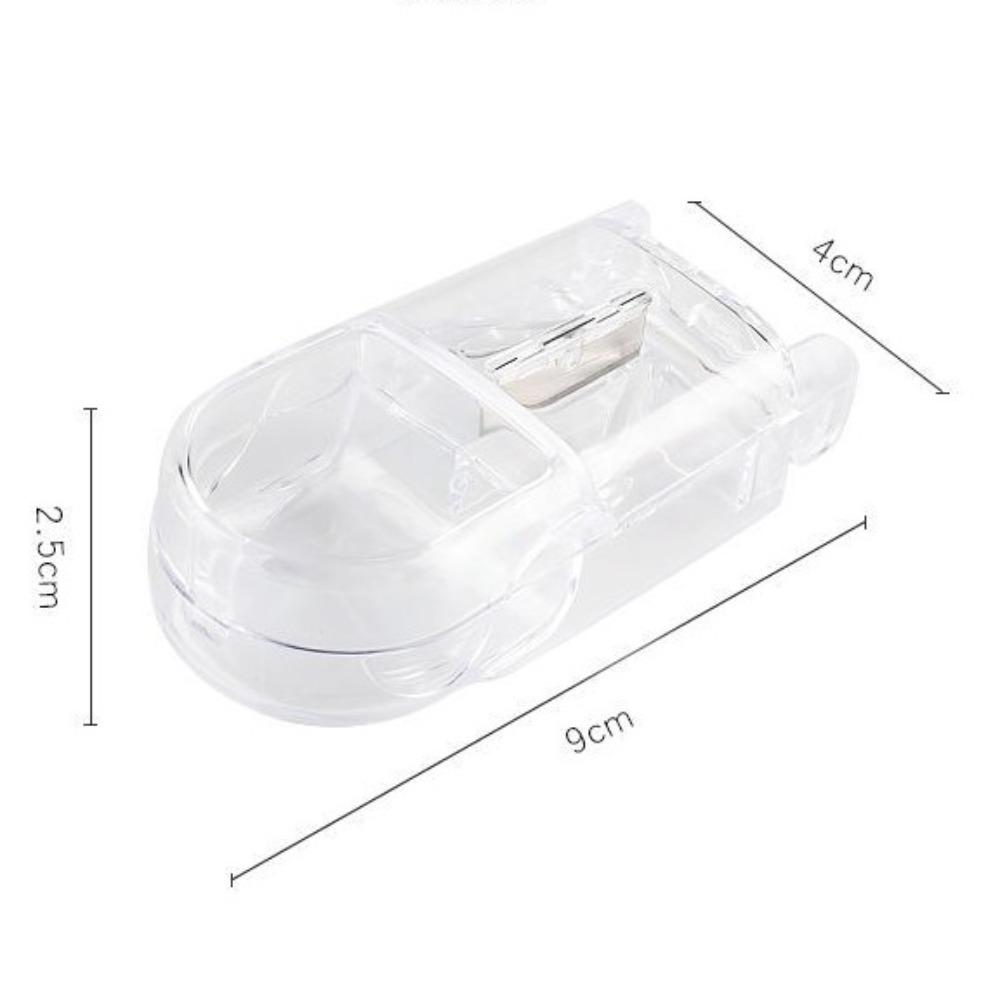 Travel Pill Splitter PP Tablet Divider New Pill Slice Box Elderly People