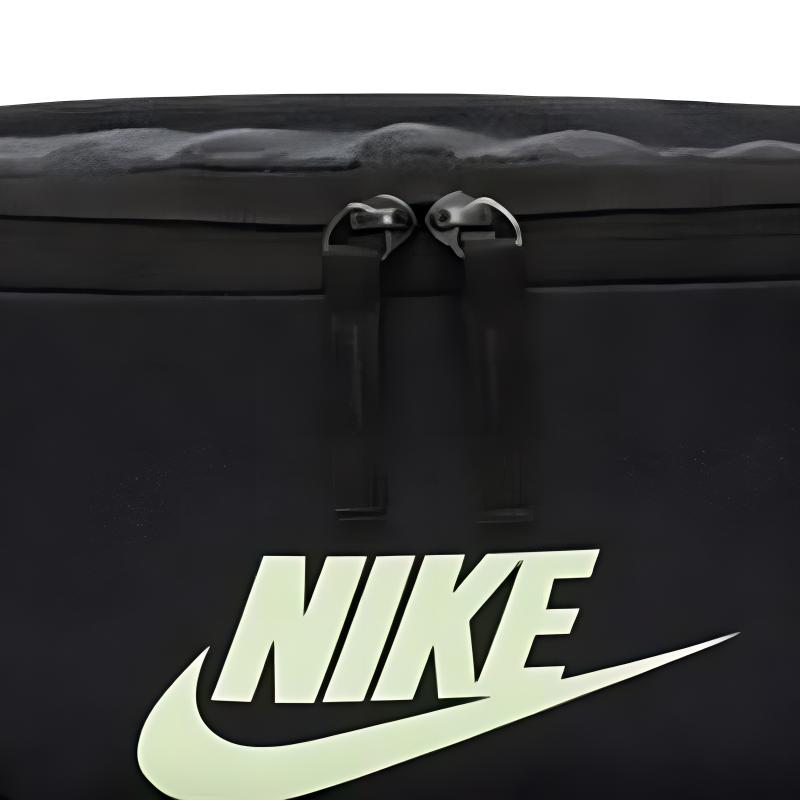 New Nike Heritage Polyester Regular Waist Bag Unisex Black BA5750-015
