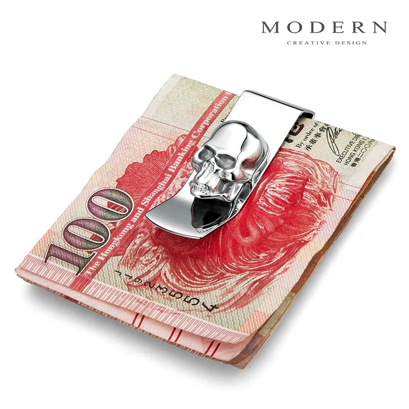 Modern Lucky Deer Head Wallet, Metal Wallet Wallet, Banknote Clip, Men's and Women's Stainless Steel Wallet