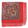 160*160Cm Women Russian Scarf Luxury Floral Print  Scarves Wraps Big Size Handkerchief Babushka Bandana Beach Travel Shawls