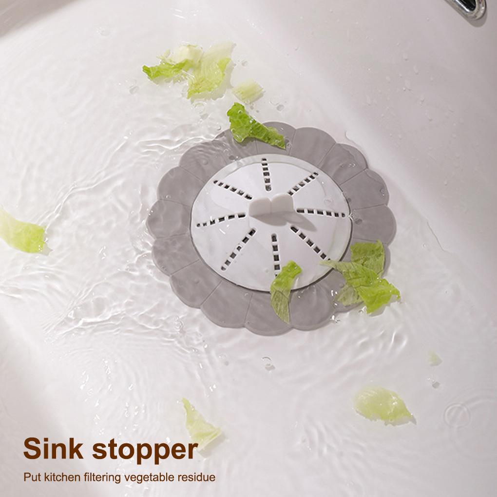 Floor Drain Cover Strainer Anti Clogging Hair Catcher Reusable Basin Washing Replacement Bathtub Debris Sewer Filter Toilet