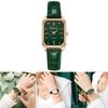 2022 Green Quartz Ladies Watch With Beautiful Square Dial For Live Broadcasting