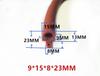 5M Silicone Strip Red Shaped Mushroom Head Sealing Strip High Temperature T-Shaped Silicone Strip for Oven Door Sealing Strip
