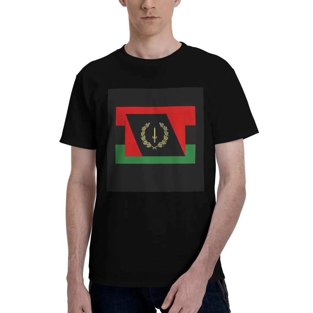 Copy of Black American Heritage Flag Men TShirt Oversized T Shirts Mens Crew Neck Cotton Tees Short Summer Male