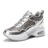 Neue Strass-Dad-Schuhe Damenmode vielseitig innen erhöhend Damenschuhe Plateau lässig Pailletten Sportschuhe