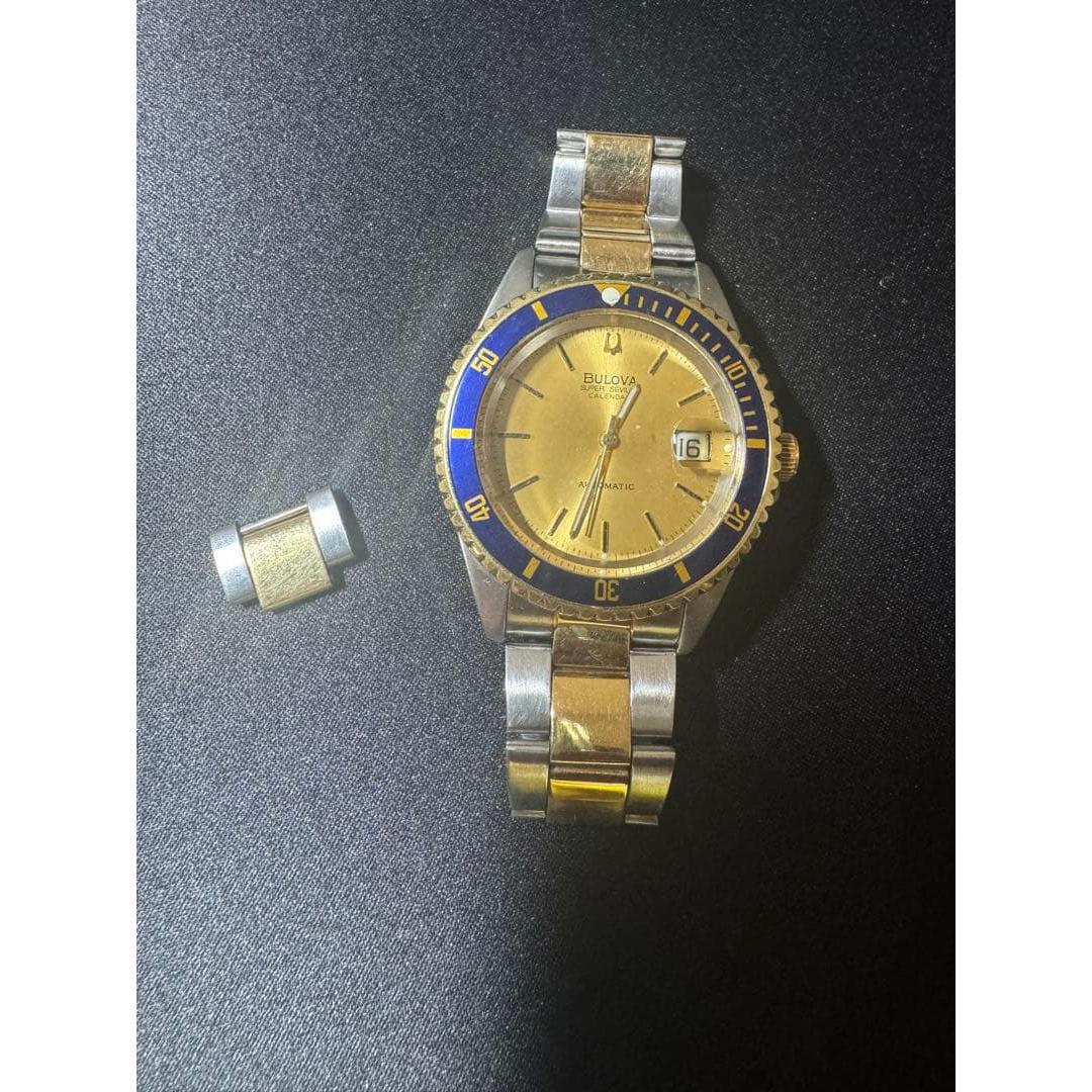 Used Bulova Super Zevil combination treated as junk