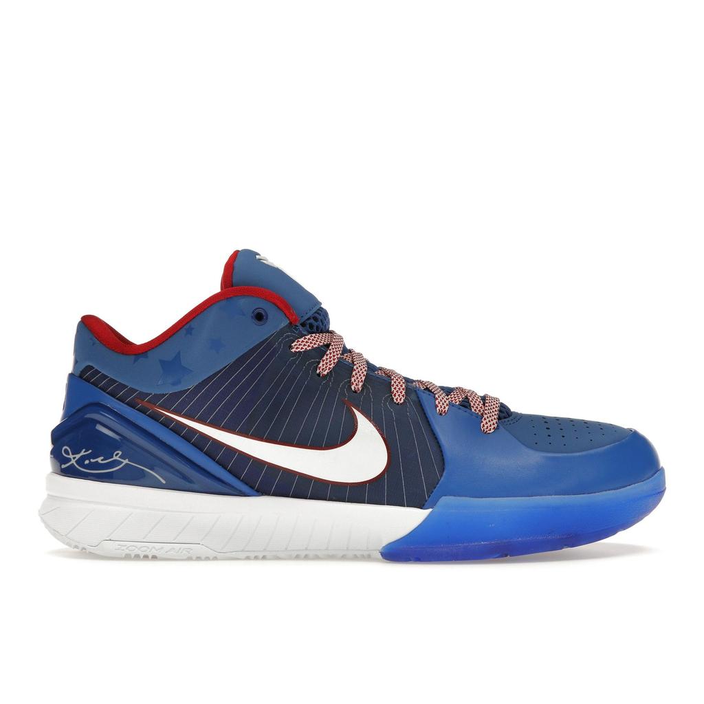 Nike Zoom Kobe 4 Protro Philly 2024 Unisex Sneakers Blue Varsity-Royal White FQ3545-400