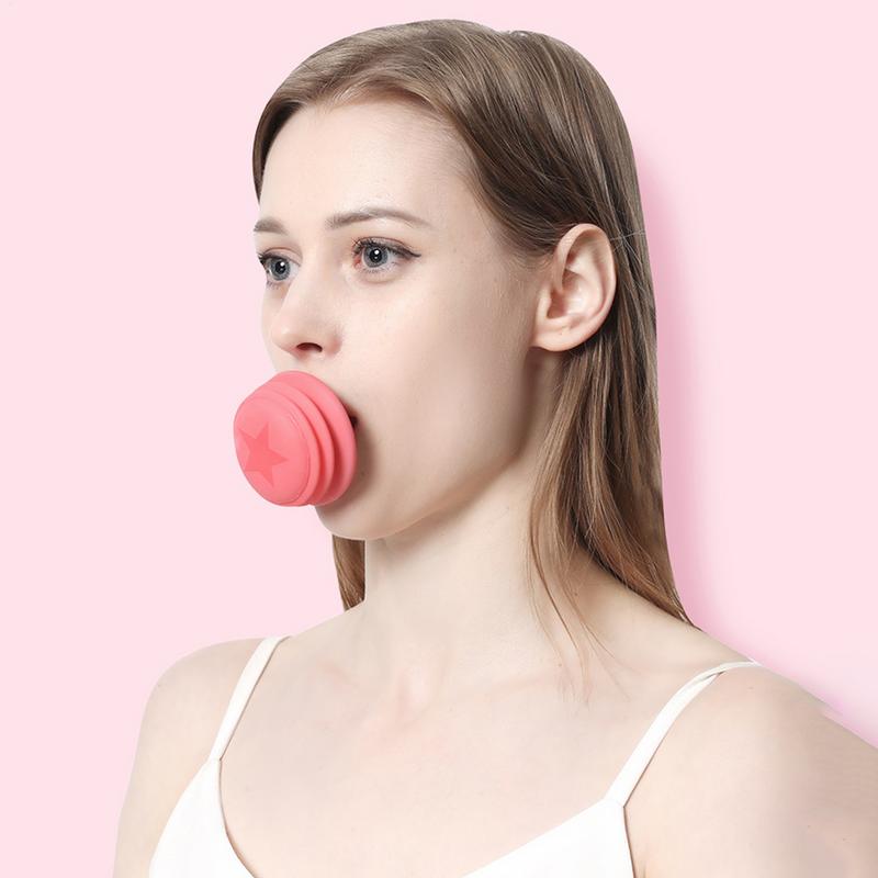 V Face Slimming Tool Facial Bite Lift Skin Firming Shape Lifting Jaw Trainer Massager Instrument Silicone Facial Muscle Trainer