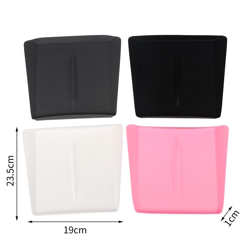 1pc Car Center Console Wireless Charging Pad Center Console Anti Slip Silicone Mat For Phone Charger Area Car Accessories