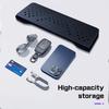 BBDY3 Car Interior Side Storage Bag For Kia Sportage 4 QL EV5 k5 K3 KX1 Ceed NIRO Stonic Sonet Soul Proceed Mesh Pocket Organizer Box