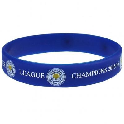 Leicester City FC Official Champions Silicone Wristband