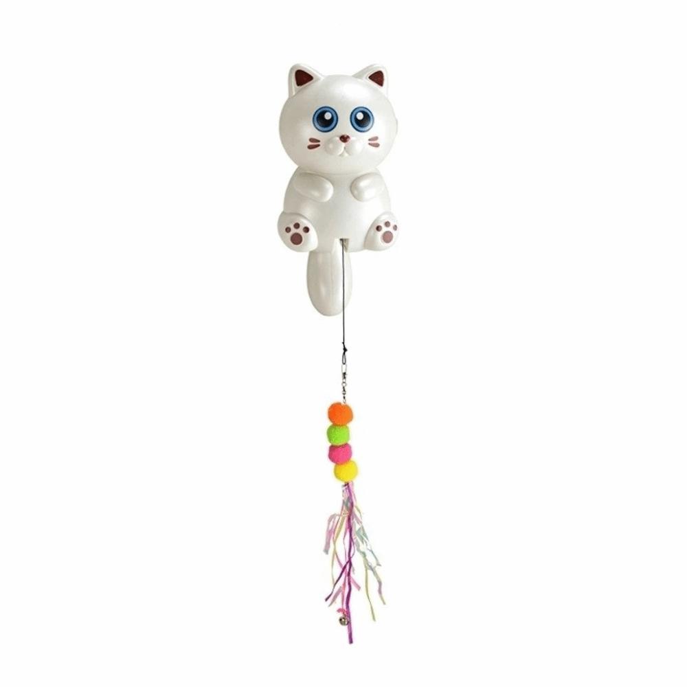 Smart Electric Cat Toy Retractable Hanging Door Cat Toy Durable Kitten Teasing Toy Indoor Cat