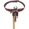 TOURBON Leather Tool Organizer Bull Pin Holster Wrench Hammer Holder