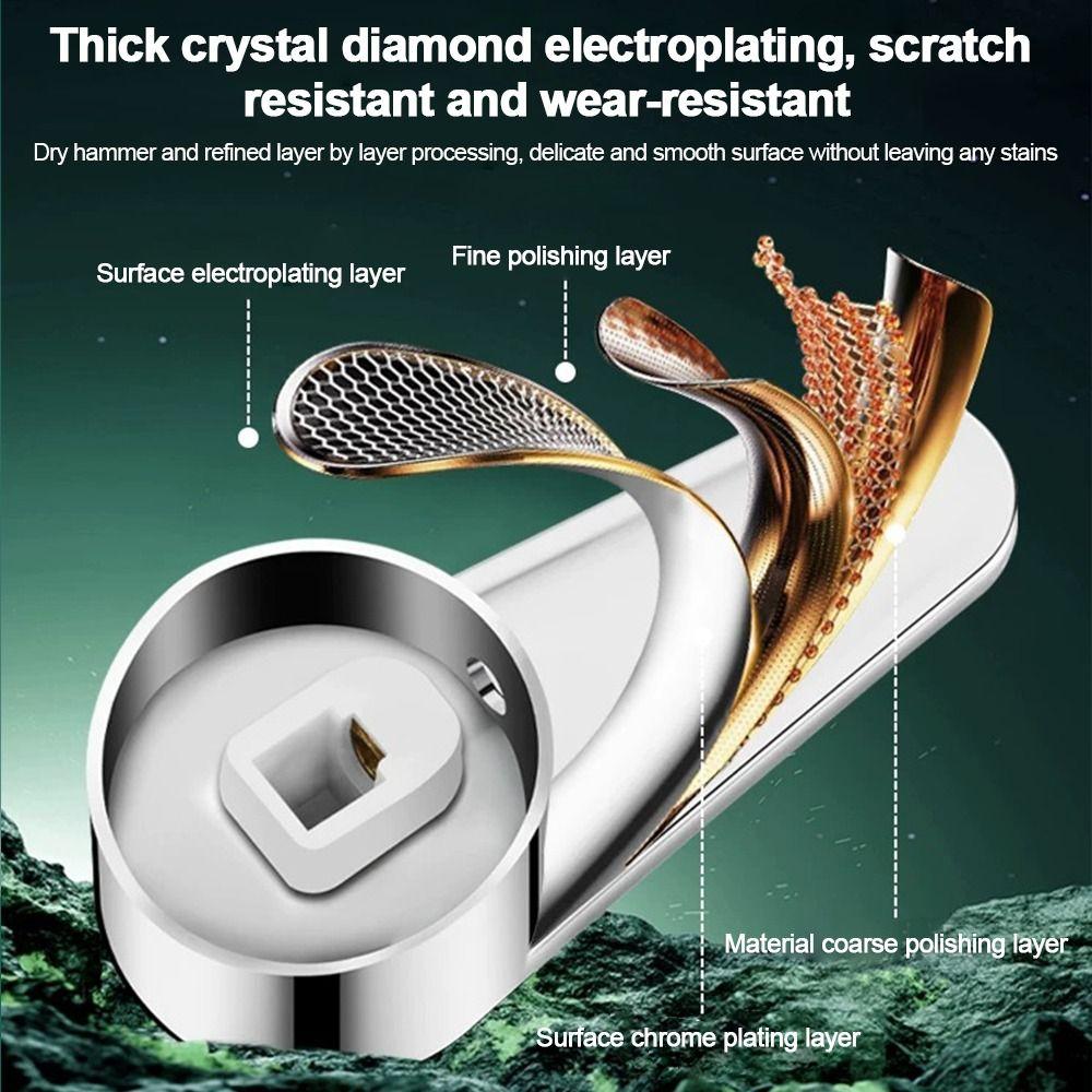 New Universal Faucet Handle Thicken Silver Dish Basin Handle Bathroom Accessories