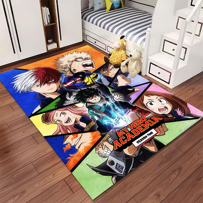 My Hero Academia Anime Print suitable as a non-slip mat for the living room or bedroom sofa