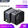 GMKtec G5S Mini PC Intel N5095 Windows 11 Pro Mini PC 8GB DDR4 256GB PCIe M.2 SSD WiFi 6 BT5.2 4K@60Hz Desktop Computer