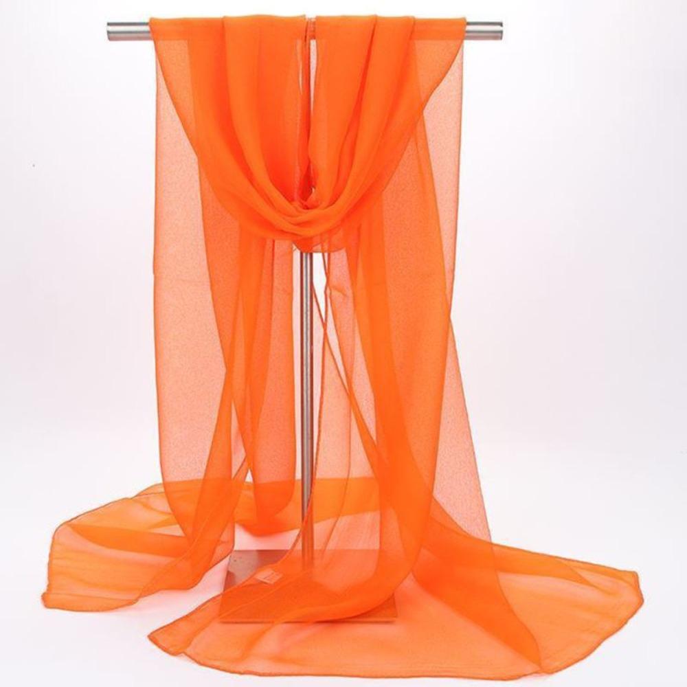 Sun Protection Shawls Solid Color Beach Scarves Summer Wrap Hijab  Women