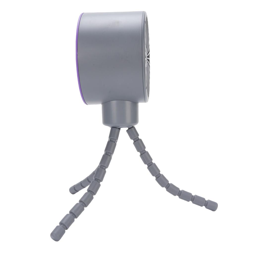 Battery Operated Stroller Digital Diaplay 360 Degree Oscillation Fan Tripod Clip On Flexible Fan 4000mAh