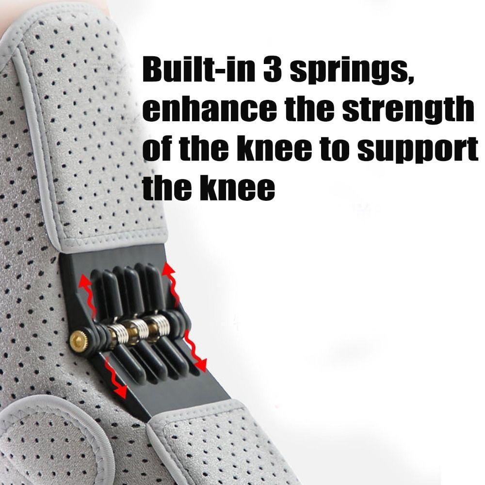 With Powerful Rebound Springs Knee Protection Booster Breathable Knee Booster New Knee Brace