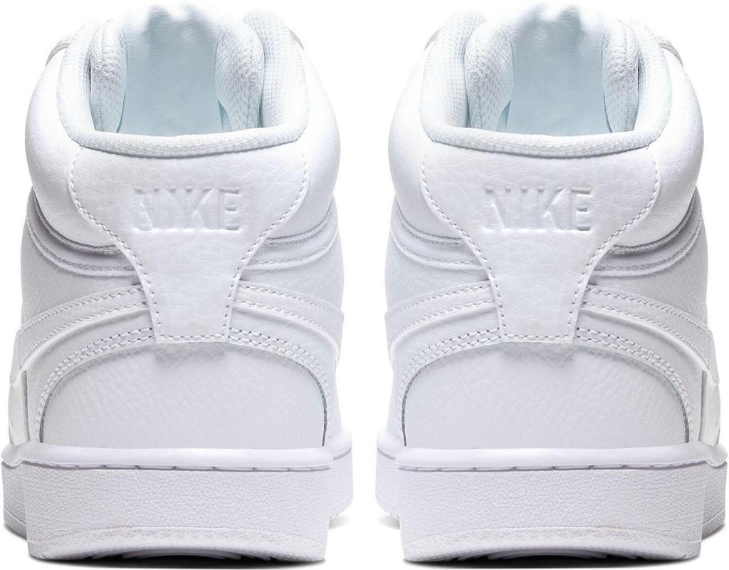 Women's Nike Court Vision Mid Sneakers (CD5436-100) White/white/white