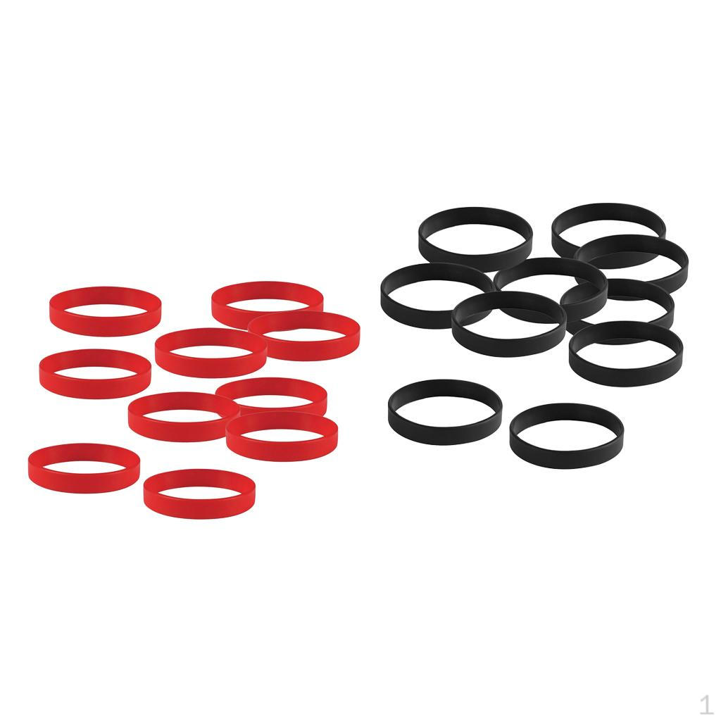 

20 штук оптом пустые силиконовые резиновые браслеты спортивные украшения