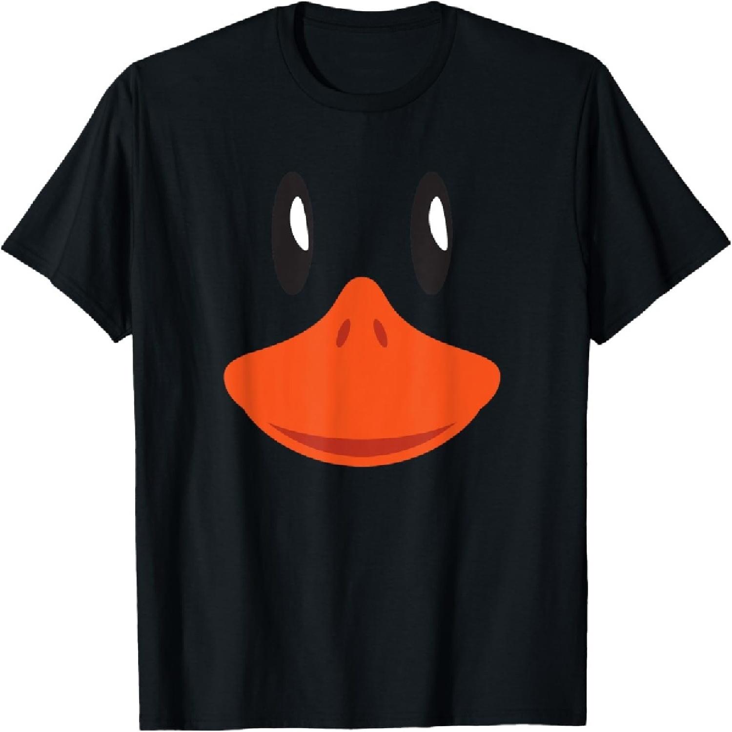 Cute Duck Face T-Shirt Awesome Halloween Costume Gift Shirt T-Shirt S