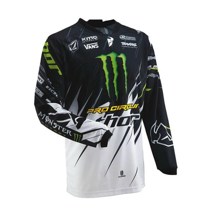 Motorrad Radsport Anzug Herren Langarm T-Shirt Downhill Anzug, Lokomotive Offroad Freizeit Ganzjahres Universal Atmungsaktiv Anti-Drop Anzug L