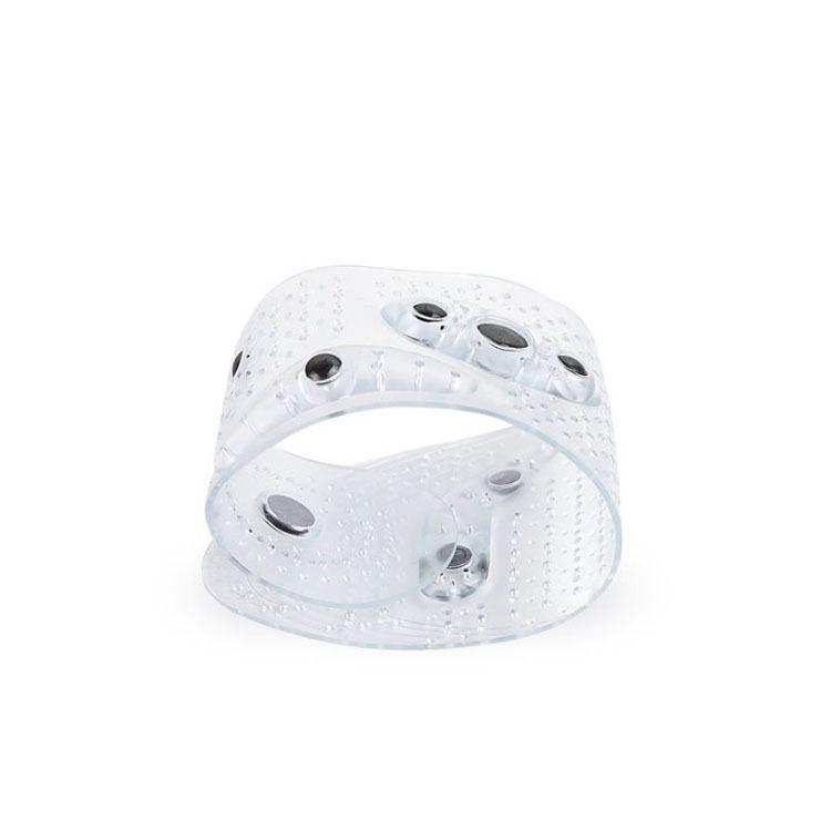 Transparente magnetische Einlegesohlen mit 8 Magneten - Atmungsaktive Massage-Einlegesohlen für Damen und Herren