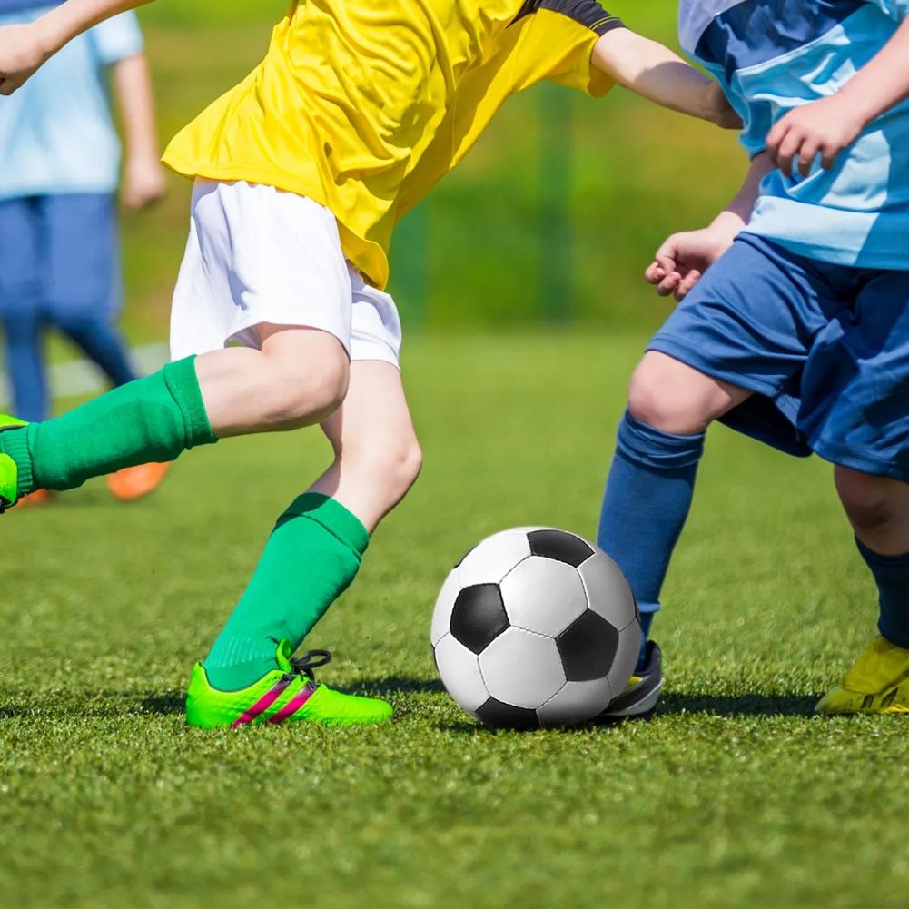 Silent Football Squeezable Mute Bouncing Basketball Soccer Football Ball Toys Indoor PVC Sports A1W8